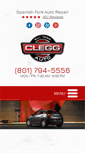 Mobile Screenshot of cleggautospanishfork.com